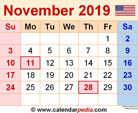 nov 27 2019|November 2019 Calendar.
